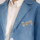 Maxbell Brooch Pin Decor Supplies Lapel Pins for Bridal Valentines Day Ceremony