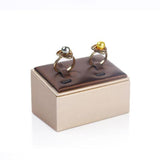 Maxbell Rings Storage Rack Modern Jewelry Display Props for Business Use Store Girls 8cmx5cmx4.5cm