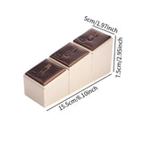 Maxbell Rings Storage Rack Modern Jewelry Display Props for Business Use Store Girls 15.5cmx5cmx7.5cm