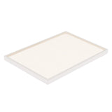Maxbell Jewelry Tray Decorative Necklace Organizer for Jewelry Shop Photography Home Beige