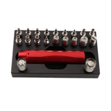 Maxbell Watch Crown Tube Remover Tool Set Easy to Use Wristwatch Watchmaker Tool Kit