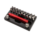 Maxbell Watch Crown Tube Remover Tool Set Easy to Use Wristwatch Watchmaker Tool Kit