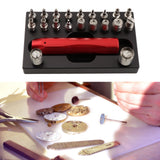 Maxbell Watch Crown Tube Remover Tool Set Easy to Use Wristwatch Watchmaker Tool Kit