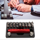 Maxbell Watch Crown Tube Remover Tool Set Easy to Use Wristwatch Watchmaker Tool Kit