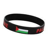 Palestine Wristband Palestinian Flag Bangle Sport Games Palestinian Bracelet Black