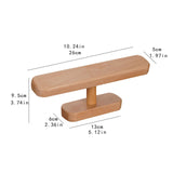 Maxbell Watch Display Stand Modern Wristwatch Rack Multifunctional Wood Watch Holder S Beech
