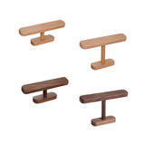 Maxbell Watch Display Stand Modern Wristwatch Rack Multifunctional Wood Watch Holder S Beech