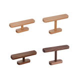Maxbell Watch Display Stand Modern Wristwatch Rack Multifunctional Wood Watch Holder S Beech