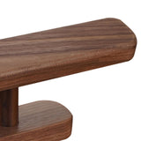 Maxbell Watch Display Stand Modern Wristwatch Rack Multifunctional Wood Watch Holder S Walnut