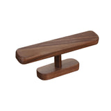 Maxbell Watch Display Stand Modern Wristwatch Rack Multifunctional Wood Watch Holder S Walnut