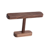Maxbell Watch Display Stand Modern Wristwatch Rack Multifunctional Wood Watch Holder L Walnut