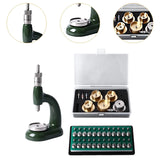 Maxbell Watch Repair Tool Rhinestone Eye Adjuster Supplies with Dies Watch Press Set