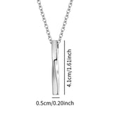 Maxbell Pendant Necklace Gift Unique Couple Jewelry for Festival Anniversary Cosplay