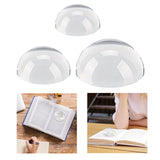 Acrylic Dome Magnification Table Paperweight for Photography Home Decoration 6 cm