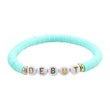 11x Friendship Bracelets Colorful Letter Bracelets Fashion Inspire Bracelets