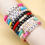 11x Friendship Bracelets Colorful Letter Bracelets Fashion Inspire Bracelets