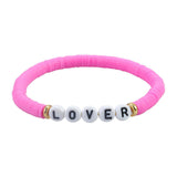 11x Friendship Bracelets Colorful Letter Bracelets Fashion Inspire Bracelets