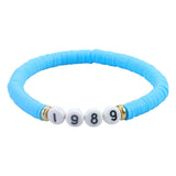 11x Friendship Bracelets Colorful Letter Bracelets Fashion Inspire Bracelets