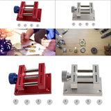 Maxbell Watch Case Holder Adjustable Watchmakers Metal Adults Watch Open Case Holder Red