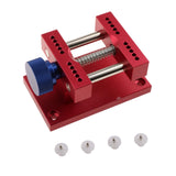 Maxbell Watch Case Holder Adjustable Watchmakers Metal Adults Watch Open Case Holder Red