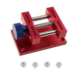 Maxbell Watch Case Holder Adjustable Watchmakers Metal Adults Watch Open Case Holder Red