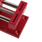 Maxbell Watch Case Holder Adjustable Watchmakers Metal Adults Watch Open Case Holder Red