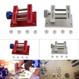 Maxbell Watch Case Holder Adjustable Watchmakers Metal Adults Watch Open Case Holder Red