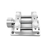 Maxbell Watch Case Holder Adjustable Watchmakers Metal Adults Watch Open Case Holder Silver