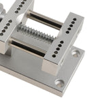 Maxbell Watch Case Holder Adjustable Watchmakers Metal Adults Watch Open Case Holder Silver