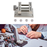 Maxbell Watch Case Holder Adjustable Watchmakers Metal Adults Watch Open Case Holder Silver