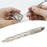 Maxbell Watch Balance Wheel Clamp Convenient Claw Tweezers Grabber Watch Repair Tool