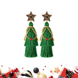 Christmas Earrings Exaggerated Temperament Earrings Jewelry for Holiday Gift Style A