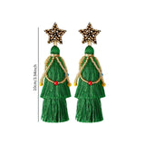 Christmas Earrings Exaggerated Temperament Earrings Jewelry for Holiday Gift Style A