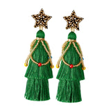 Christmas Earrings Exaggerated Temperament Earrings Jewelry for Holiday Gift Style A