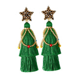 Christmas Earrings Exaggerated Temperament Earrings Jewelry for Holiday Gift Style A