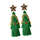 Christmas Earrings Exaggerated Temperament Earrings Jewelry for Holiday Gift Style A