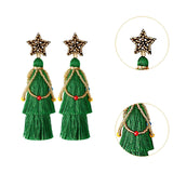 Christmas Earrings Exaggerated Temperament Earrings Jewelry for Holiday Gift Style A