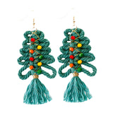 Christmas Earrings Exaggerated Temperament Earrings Jewelry for Holiday Gift Style B