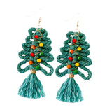 Christmas Earrings Exaggerated Temperament Earrings Jewelry for Holiday Gift Style B