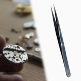 Maxbell Pointed Tweezers Precision Tweezers for Electronics Watch Maintenance Crafts
