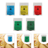 Maxbell Round Gasket Assortment Watch Case Cover Replacement Watchmaker Seal Washers CS 0.5MM