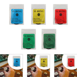 Maxbell Round Gasket Assortment Watch Case Cover Replacement Watchmaker Seal Washers CS 0.5MM