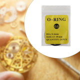 Maxbell Round Gasket Assortment Watch Case Cover Replacement Watchmaker Seal Washers CS 0.6MM