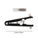 Maxbell Watch Spring Bar Plier Accessories Replacement Parts Spring Bar Tweezer Tool Black