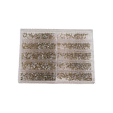 Maxbell Watch Part Rhinestones Watch Screws Stones with Storage Box Watch Decoration