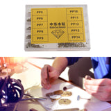 Maxbell Watch Part Rhinestones Watch Screws Stones with Storage Box Watch Decoration