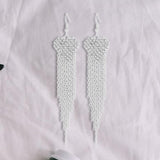 Maxbell Tassel Earrings Rhinestone Earrings for Women for Valentine's Day Prom Party