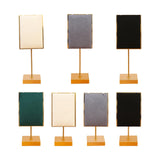 Maxbell Necklace Stand Elegant Creative Jewelry Display for Tabletop Bedroom Counter Green 13cmx6cm