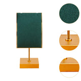 Maxbell Necklace Stand Elegant Creative Jewelry Display for Tabletop Bedroom Counter Green 13cmx6cm