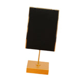 Maxbell Necklace Stand Elegant Creative Jewelry Display for Tabletop Bedroom Counter Black 13cmx6cm